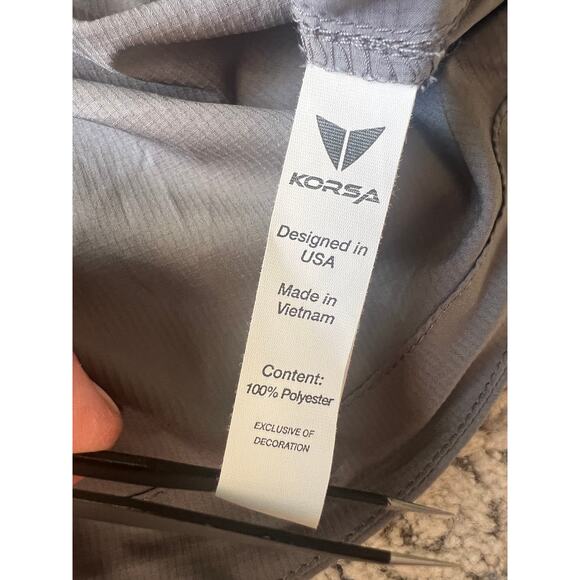 KORSA by Road Runner Sports Lightweight Windbreaker Jacket Size Large - Picture 14 of 16